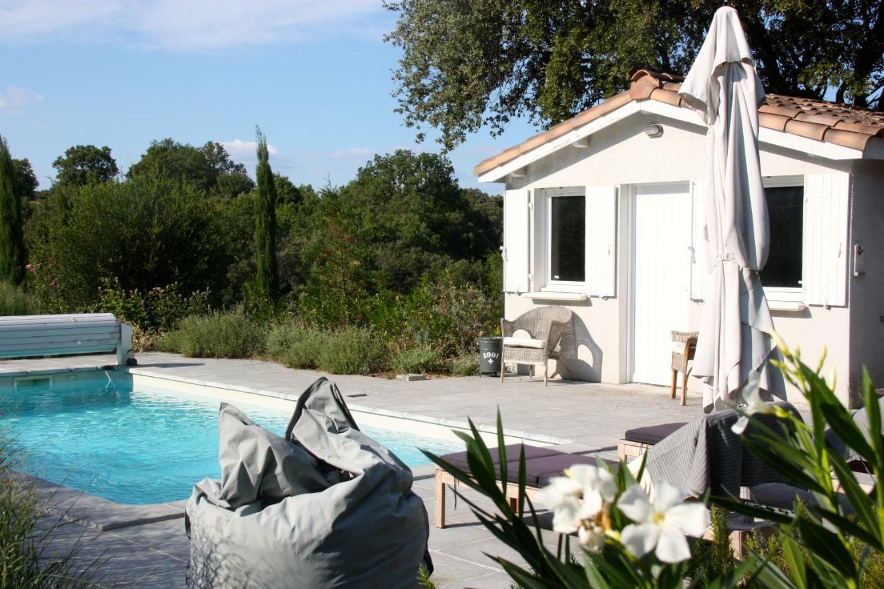 Au Coin Des Cerisiers Villa Montclus  Exteriör bild